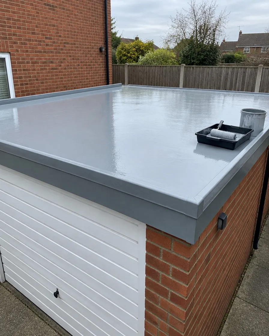 GRP fibreglass roofing in Torpoint