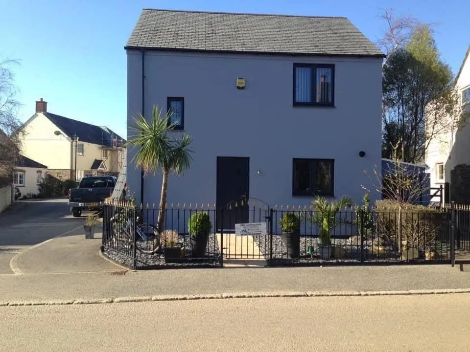 Finished exterior painting and roofline work in Torpoint